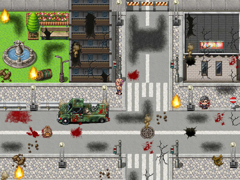 图片[3]-僵尸小妞在末世 精修汉化版 PC+安卓+攻略+全CG rpg游戏-次元小屋