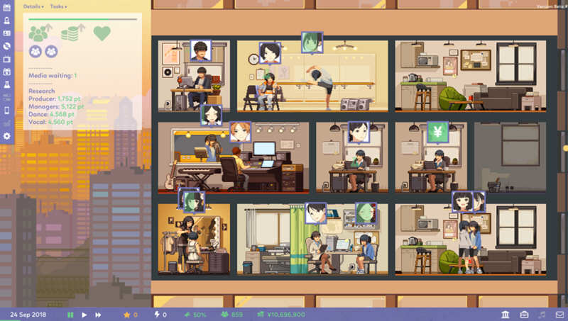 图片[4]-偶像经理人(Idol Manager) 官方中文版 商业模拟经营类游戏-次元小屋