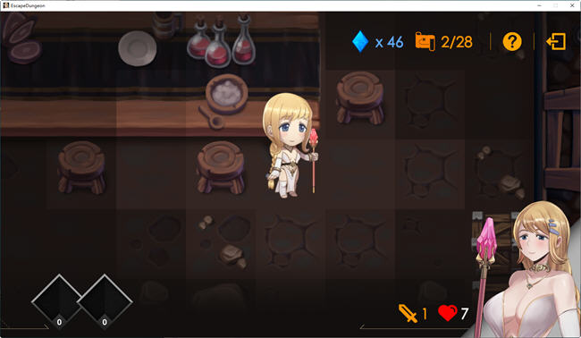 图片[4]-莎莉丝:地牢脱出 官方中文版 策略解谜RPG游戏+存档 500M-次元小屋