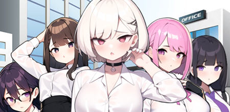 黒山中介公司 官方中文版 经验SLG游戏&NTR 100M-次元小屋