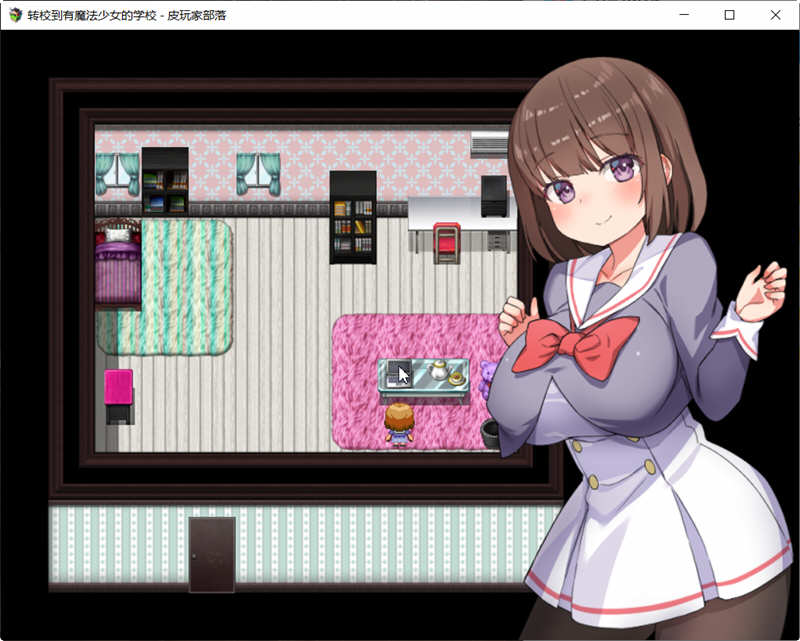 图片[2]-转校到有魔法少女的学校 精翻汉化版 PC+安卓+全CG RPG游戏-次元小屋